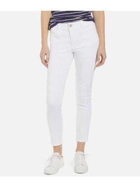 Wit & Wisdom 'Ab'solution High Waist Ankle Skinny Jeans White Women Size 4